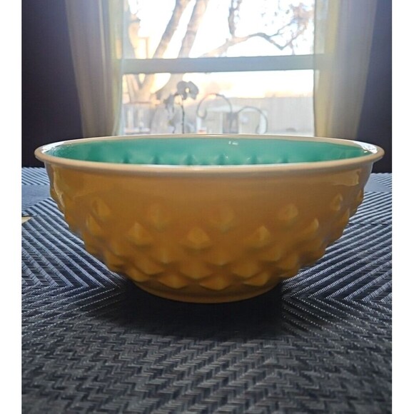 Set of 2 Pineapple Watermelon 3D Heavy Duty Melamine Bowls 8-1/2" and 7-1/4" - Picture 3 of 7